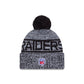 Las Vegas Raiders 2025 Sideline Cold Weather Pom Knit Hat