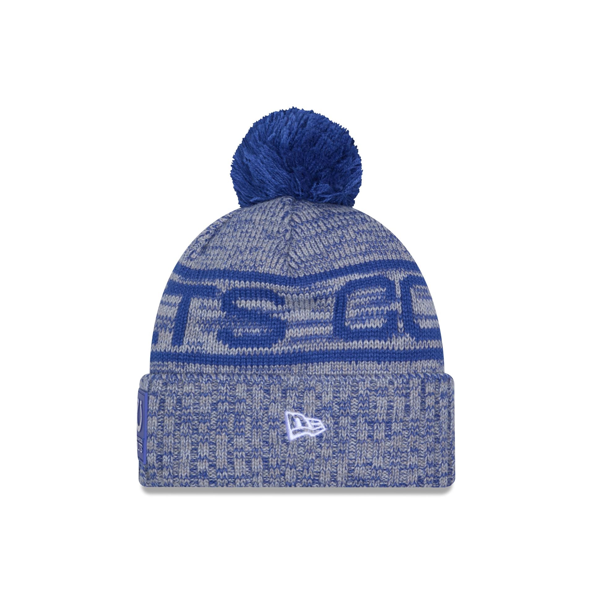 Indianapolis Colts 2025 Sideline Cold Weather Pom Knit Hat – New
