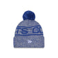Indianapolis Colts 2025 Sideline Cold Weather Pom Knit Hat