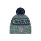 Seattle Seahawks 2025 Sideline Cold Weather Pom Knit Hat