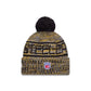 Pittsburgh Steelers 2025 Sideline Cold Weather Pom Knit Hat