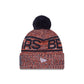 Chicago Bears 2025 Sideline Cold Weather Pom Knit Hat