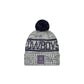 Dallas Cowboys 2025 Sideline Cold Weather Kids Pom Knit Hat