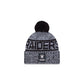 Las Vegas Raiders 2025 Sideline Cold Weather Kids Pom Knit Hat