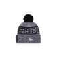 Las Vegas Raiders 2025 Sideline Cold Weather Kids Pom Knit Hat