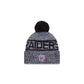Las Vegas Raiders 2025 Sideline Cold Weather Kids Pom Knit Hat