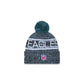 Philadelphia Eagles 2025 Sideline Cold Weather Kids Pom Knit Hat