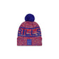 Buffalo Bills 2025 Sideline Cold Weather Kids Pom Knit Hat