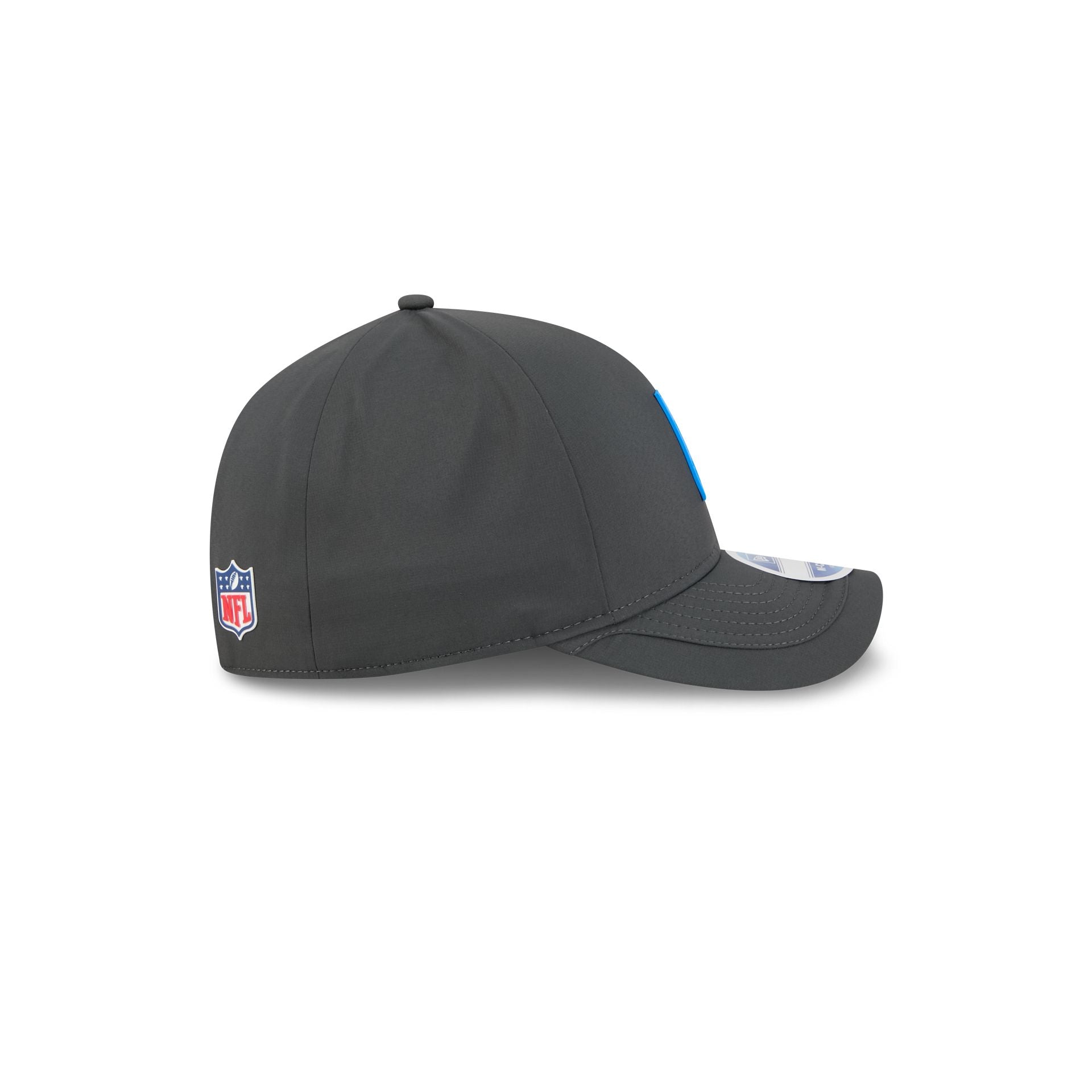 Detroit Lions 2025 Sideline Cold Weather Steel Clouds Kids 9FORTY M-Crown Snapback Hat
