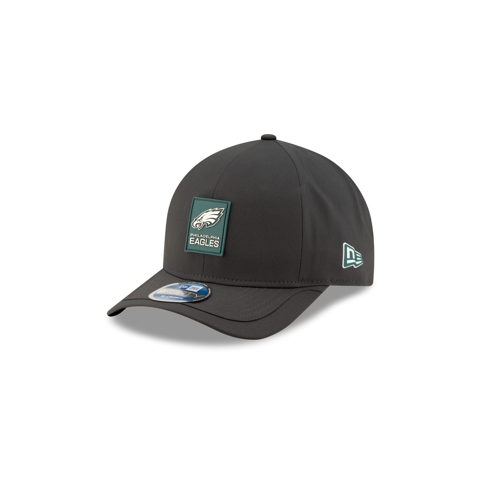 Philadelphia Eagles 2025 Sideline Cold Weather Steel Clouds Kids 9FORTY M-Crown Snapback Hat