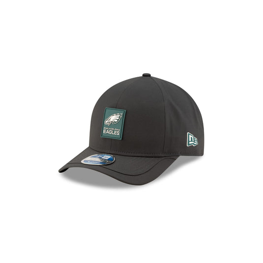 Philadelphia Eagles 2025 Sideline Cold Weather Steel Clouds Kids 9FORTY M-Crown Snapback Hat - New Era Cap
