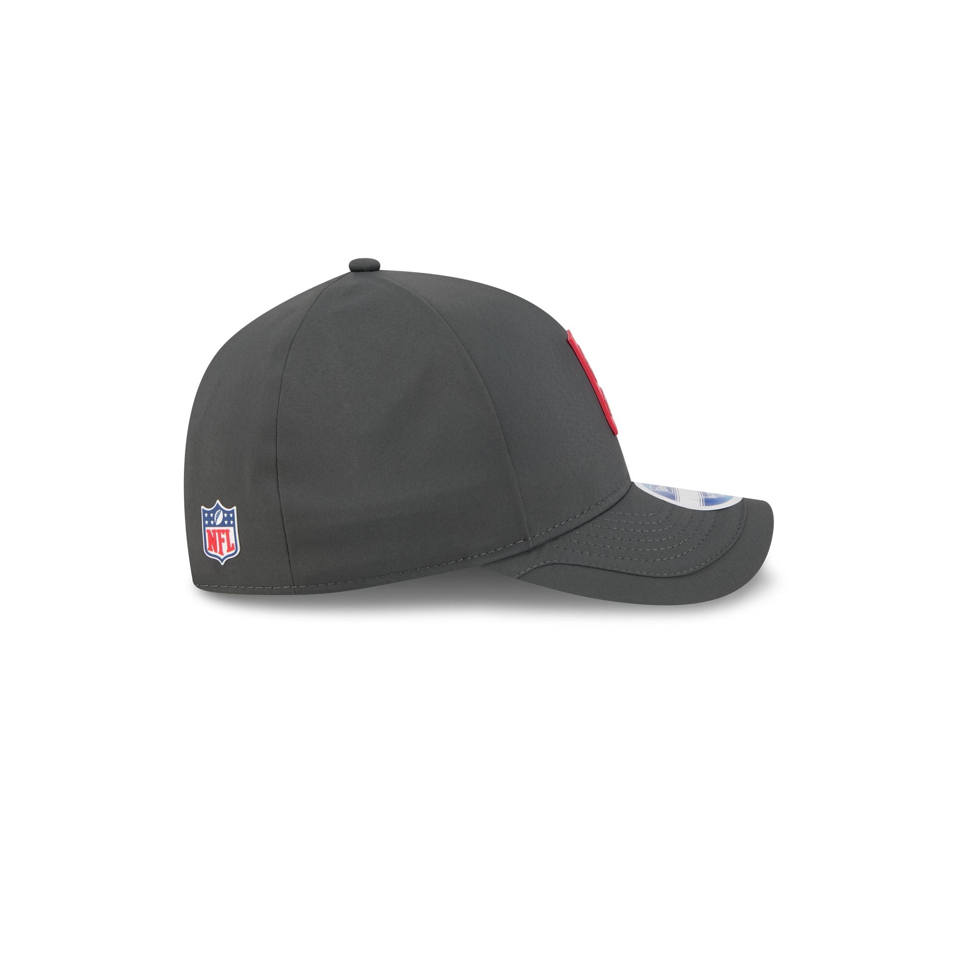 San Francisco 49ers 2025 Sideline Cold Weather Steel Clouds Kids 9FORTY M-Crown Snapback Hat