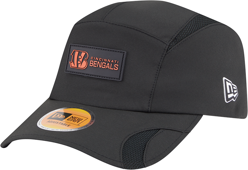 Cincinnati Bengals 2025 Sideline Hot Weather Runner Adjustable Hat