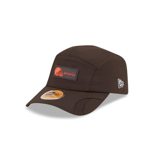 Cleveland Browns 2025 Sideline Hot Weather Runner Adjustable Hat - New Era Cap