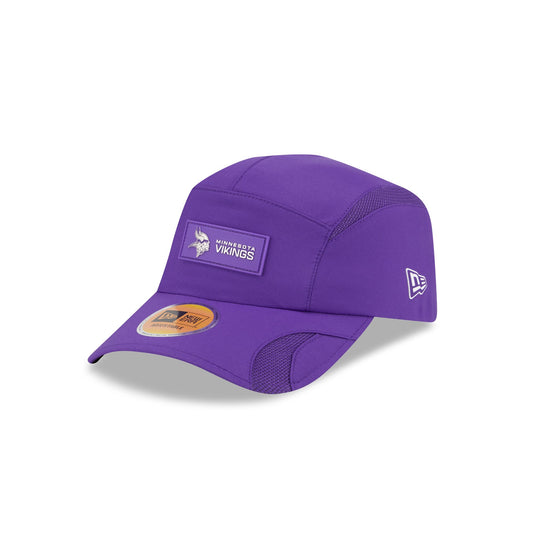 Minnesota Vikings 2025 Sideline Hot Weather Runner Adjustable Hat - New Era Cap