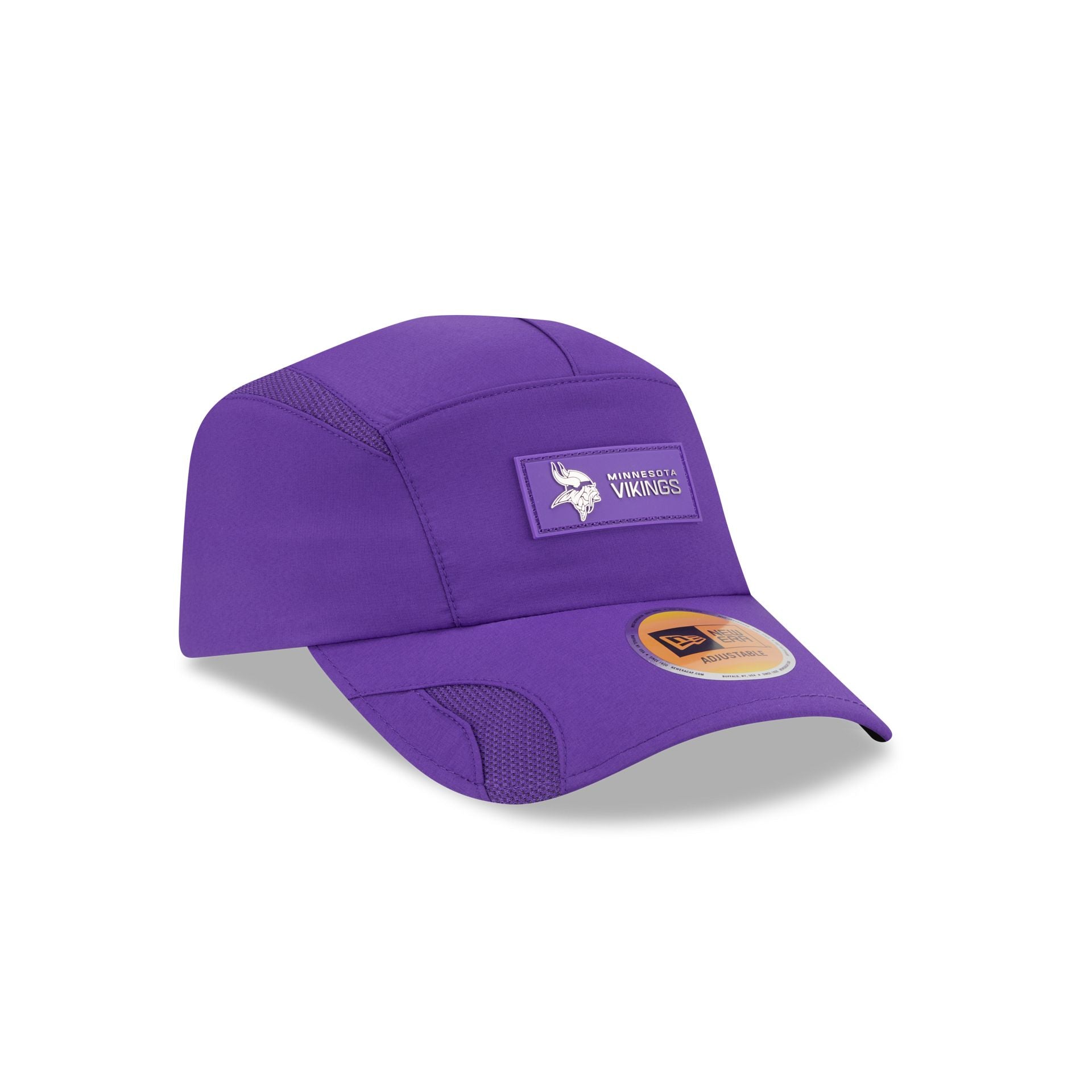 Minnesota Vikings 2025 Sideline Hot Weather Runner Adjustable Hat
