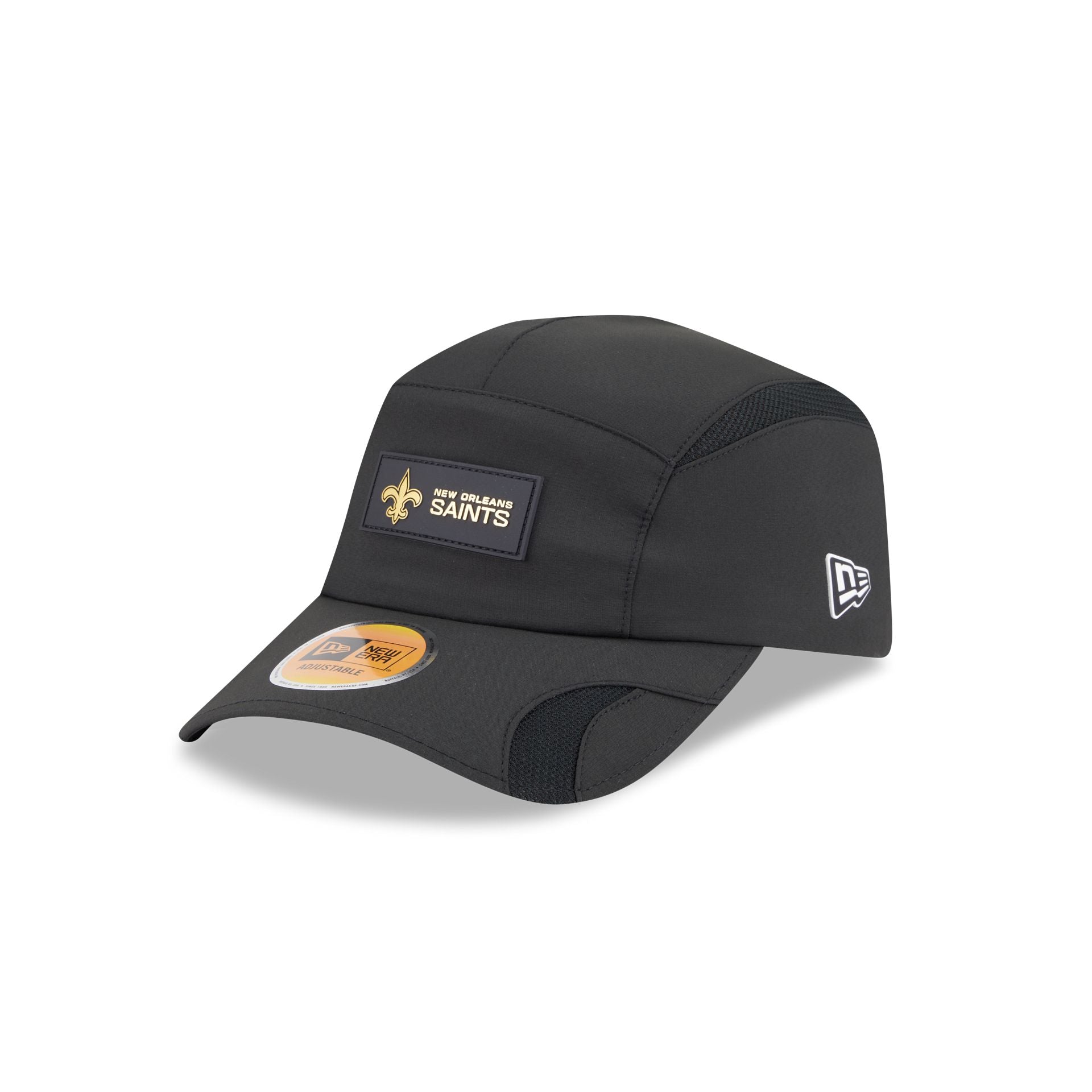New Orleans Saints 2025 Sideline Hot Weather Runner Adjustable Hat