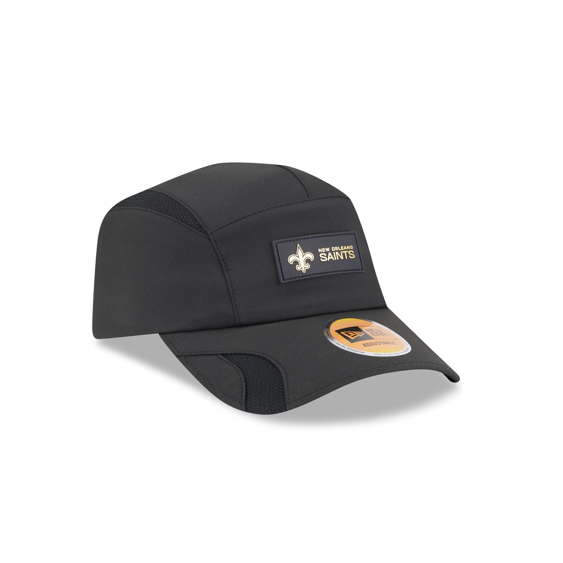 New Orleans Saints 2025 Sideline Hot Weather Runner Adjustable Hat