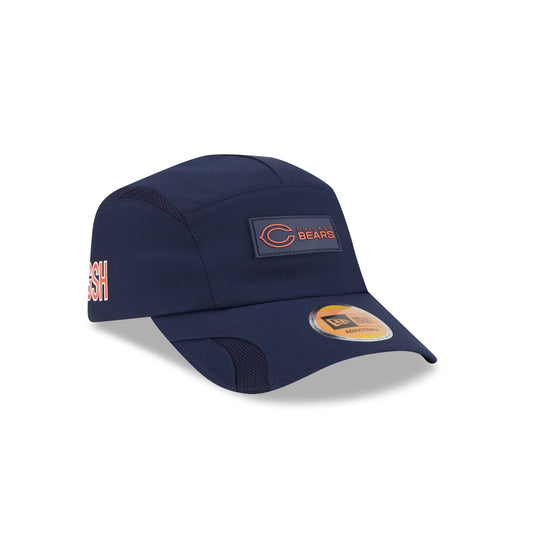 Chicago Bears 2025 Sideline Hot Weather Runner Adjustable Hat - New Era Cap