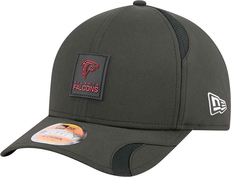 Atlanta Falcons 2025 Sideline Hot Weather 9FORTY M-Crown Snapback Hat