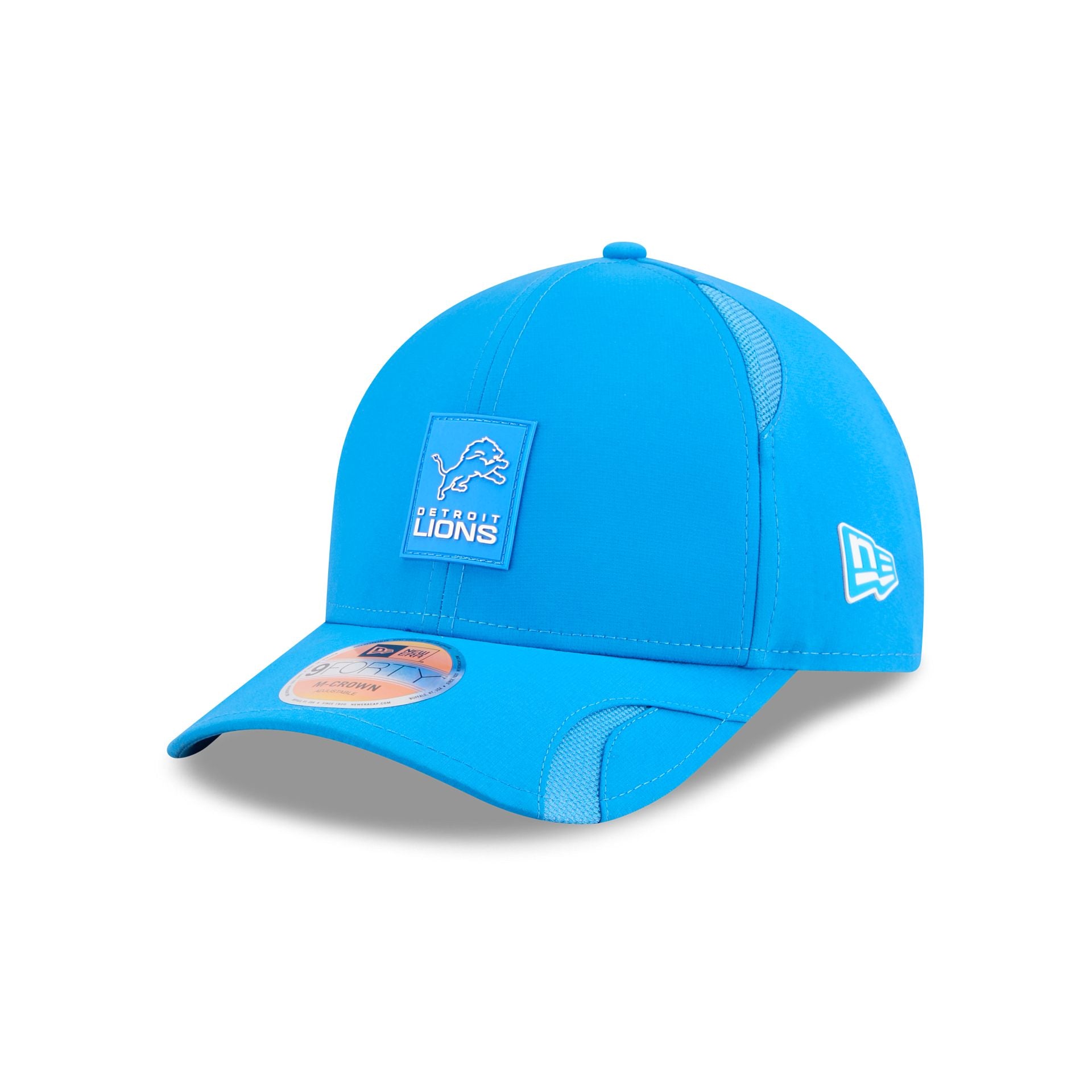 Detroit Lions 2025 Sideline Hot Weather 9FORTY M-Crown Snapback Hat