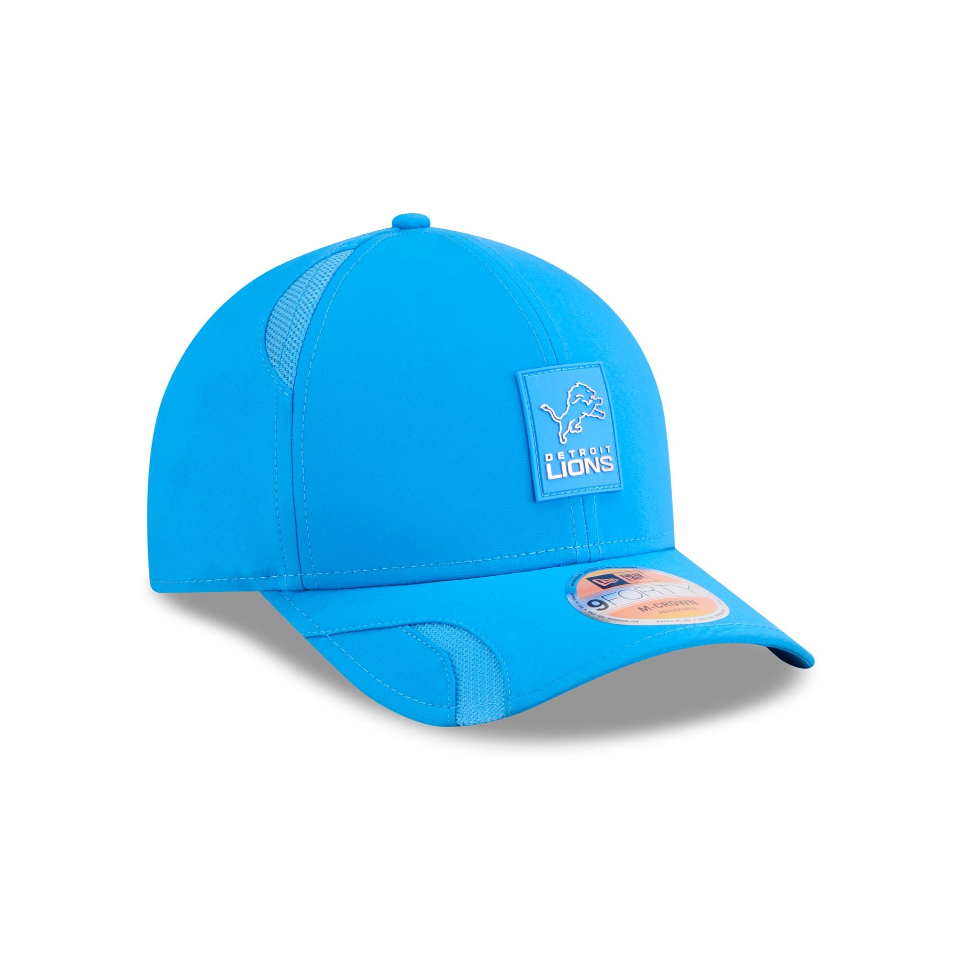 Detroit Lions 2025 Sideline Hot Weather 9FORTY M-Crown Snapback Hat