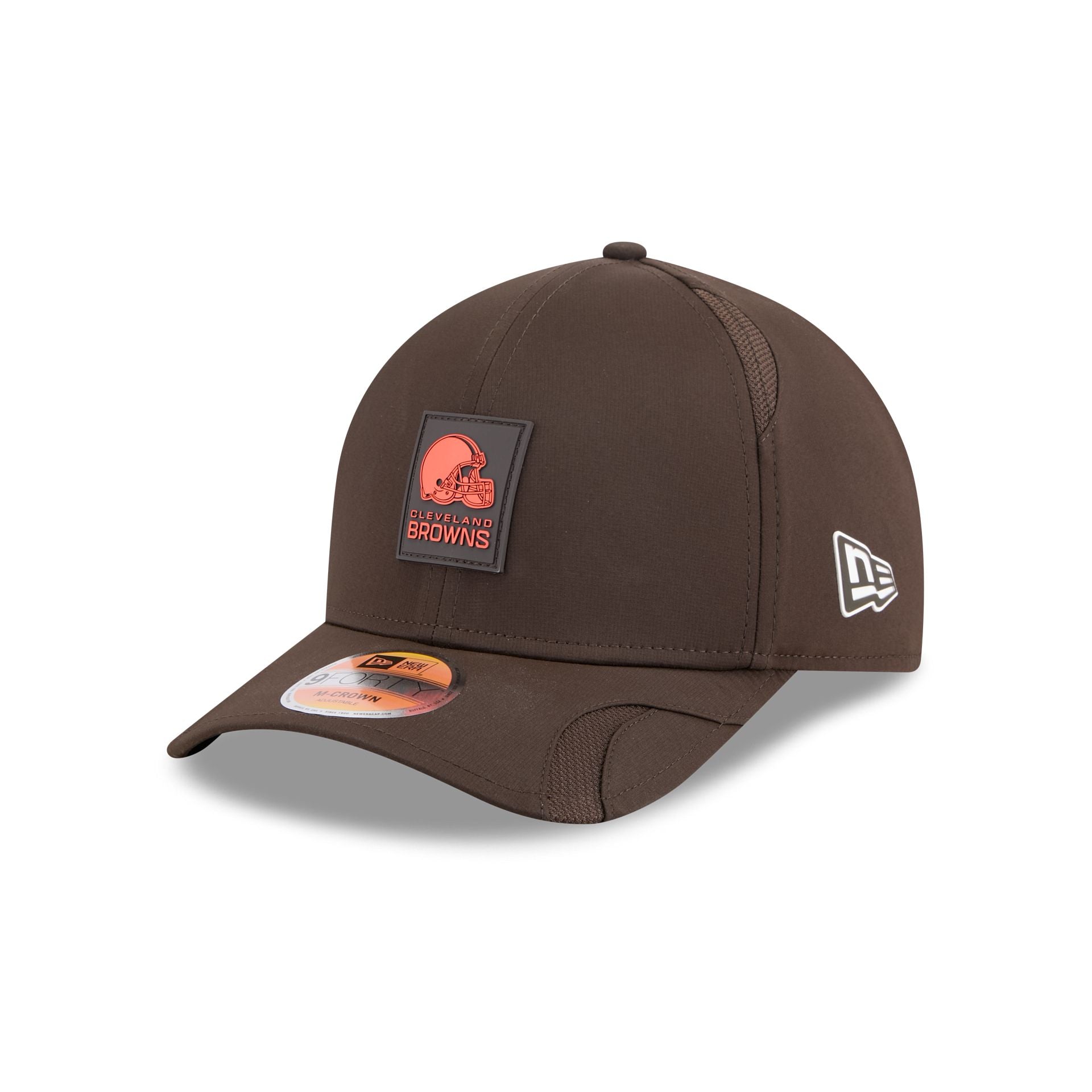 Cleveland Browns 2025 Sideline Hot Weather 9FORTY M-Crown Snapback Hat