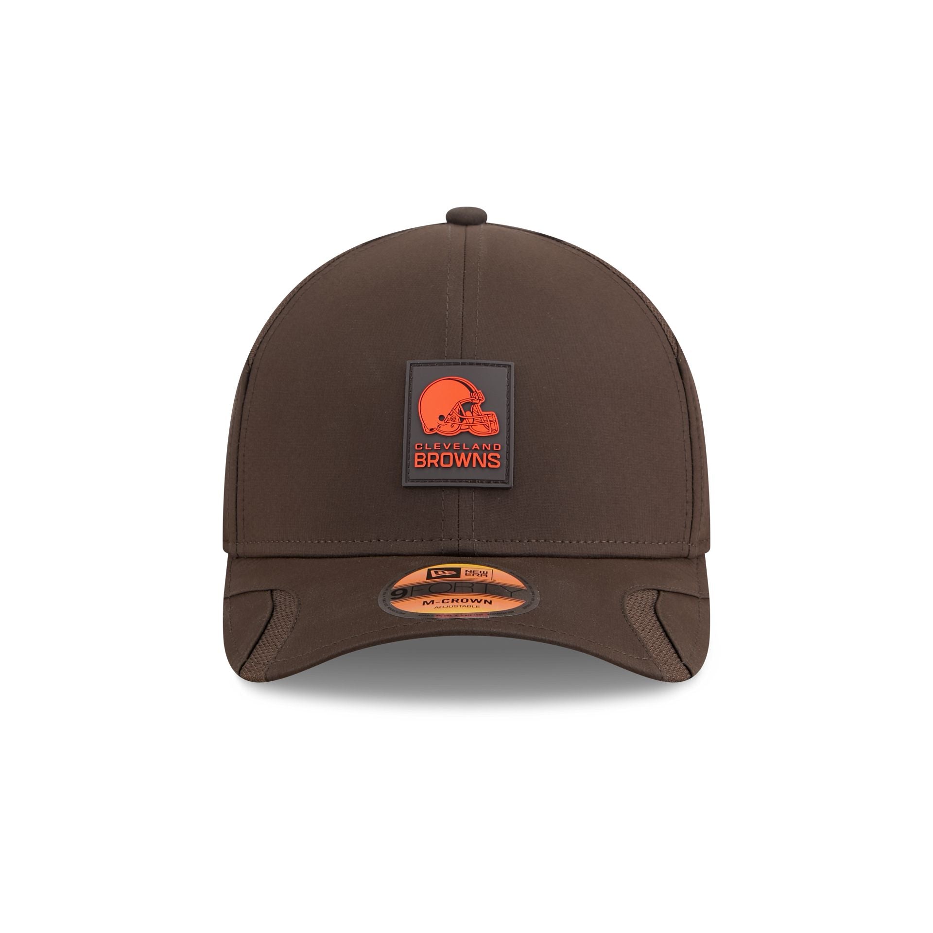 Cleveland Browns 2025 Sideline Hot Weather 9FORTY M-Crown Snapback Hat