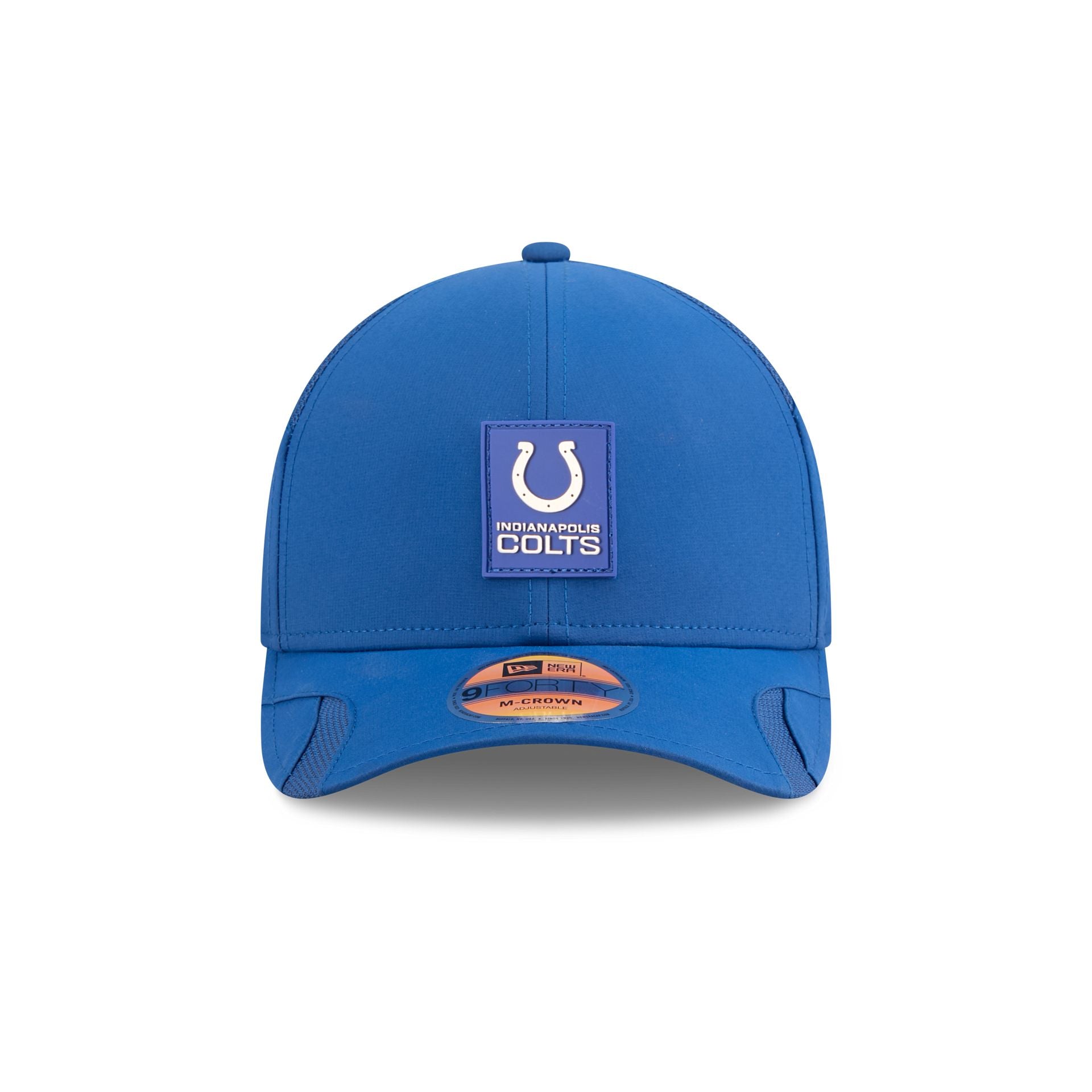 Indianapolis Colts 2025 Sideline Hot Weather 9FORTY M-Crown Snapback Hat
