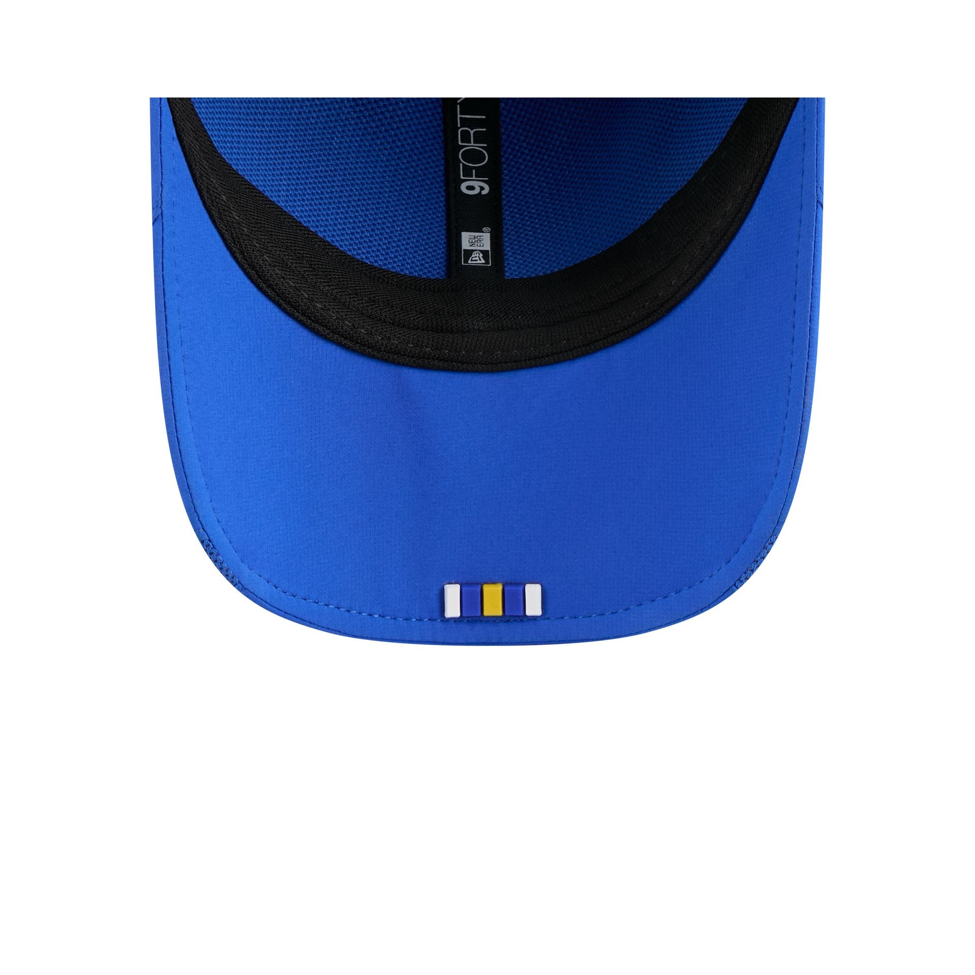 Los Angeles Rams 2025 Sideline Hot Weather 9FORTY M-Crown Snapback Hat