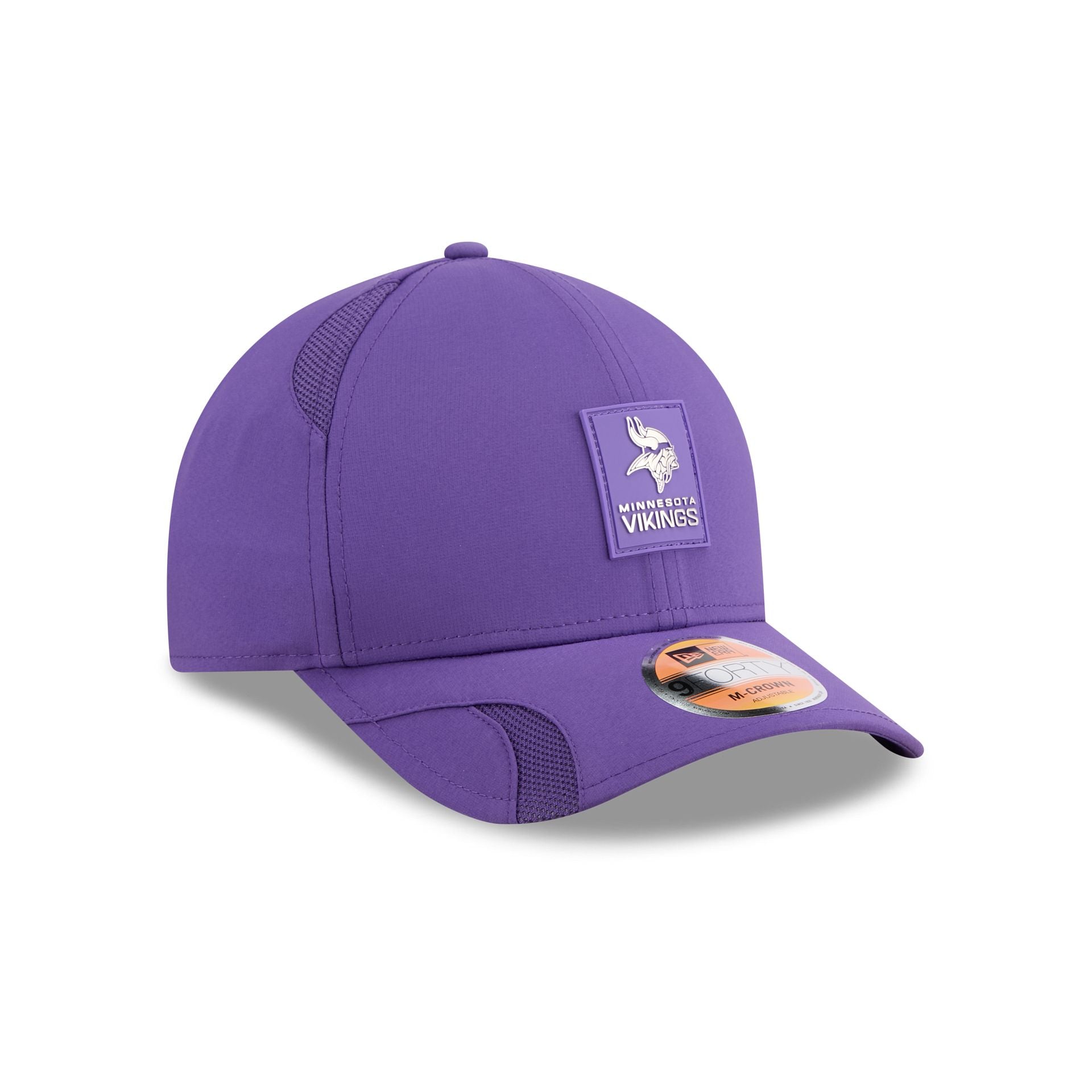 Minnesota Vikings 2025 Sideline Hot Weather 9FORTY M-Crown Snapback Hat