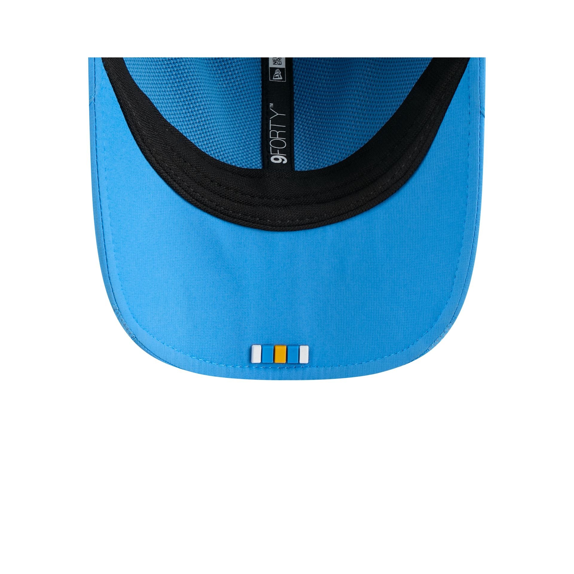 Los Angeles Chargers 2025 Sideline Hot Weather 9FORTY M-Crown Snapback Hat