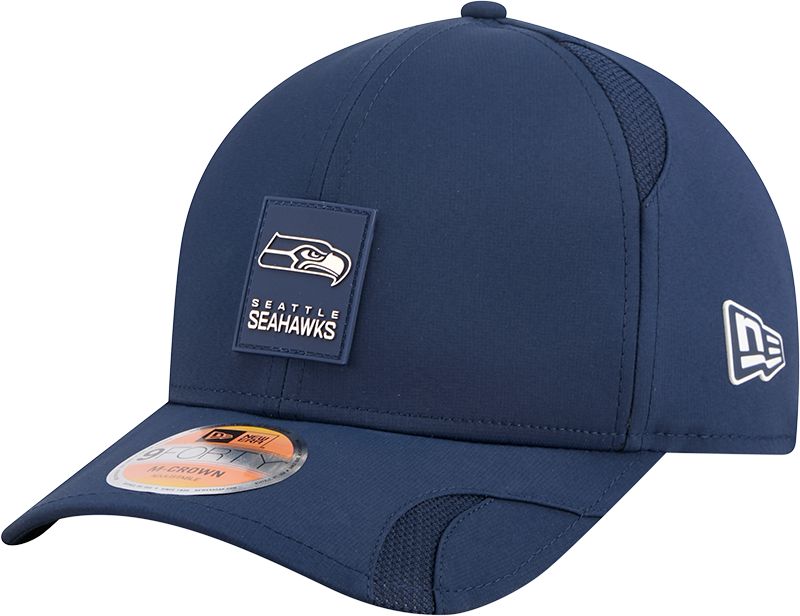 Seattle Seahawks 2025 Sideline Hot Weather 9FORTY M-Crown Snapback Hat