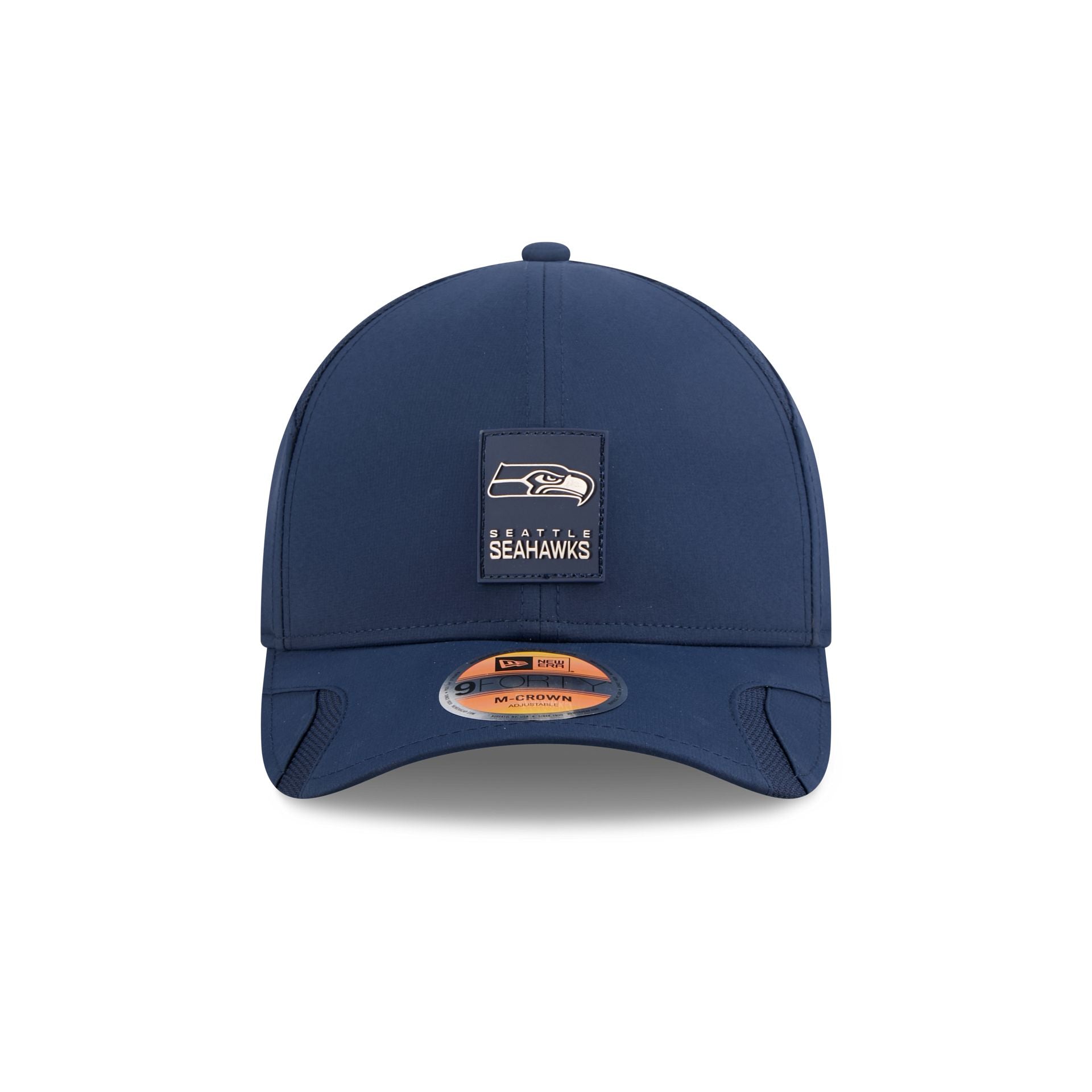 Seattle Seahawks 2025 Sideline Hot Weather 9FORTY M-Crown Snapback Hat
