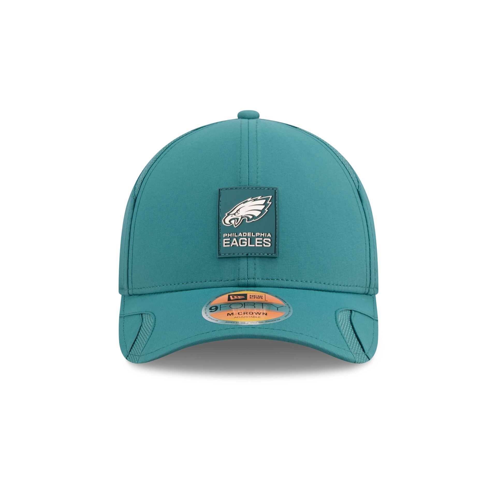 Philadelphia Eagles 2025 Sideline Hot Weather 9FORTY M-Crown Snapback Hat