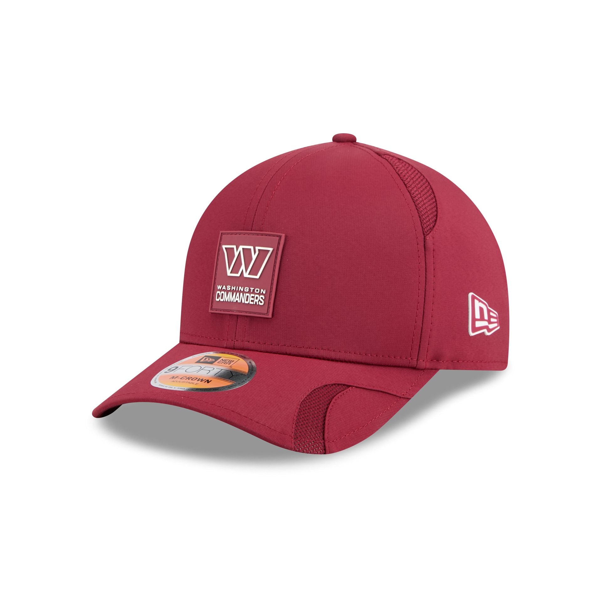 Washington Commanders 2025 Sideline Hot Weather 9FORTY M-Crown Snapback Hat