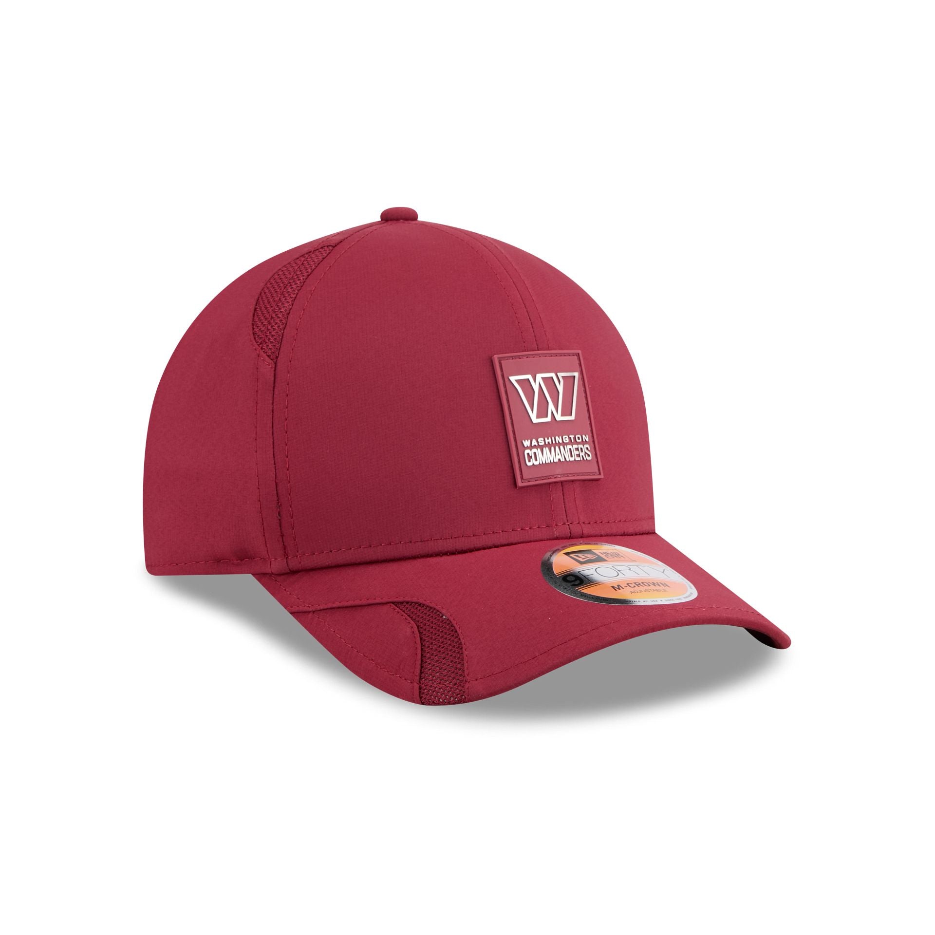 Washington Commanders 2025 Sideline Hot Weather 9FORTY M-Crown Snapback Hat