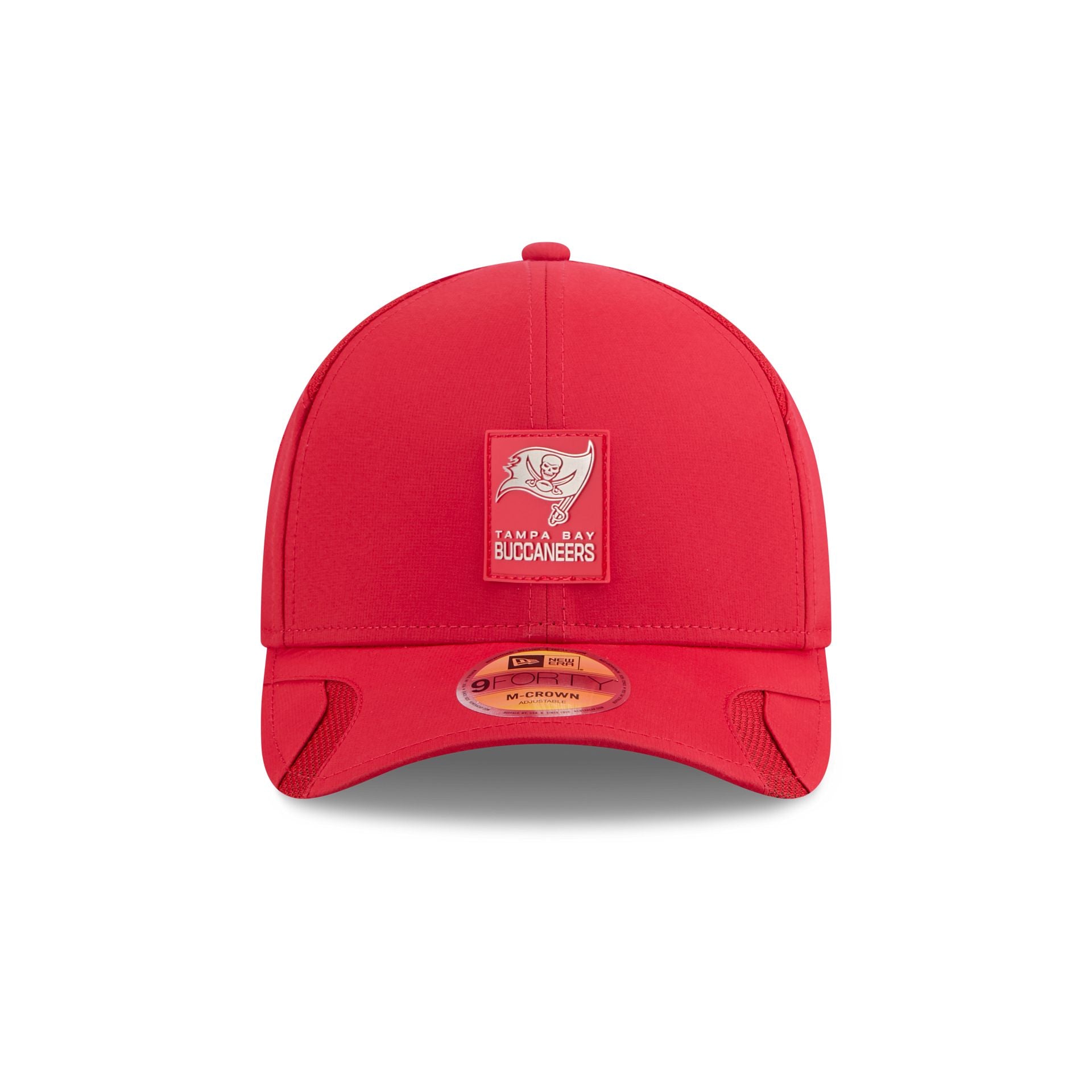 Tampa Bay Buccaneers 2025 Sideline Hot Weather 9FORTY M-Crown Snapback Hat
