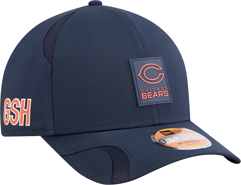 Chicago Bears 2025 Sideline Hot Weather 9FORTY M-Crown Snapback Hat