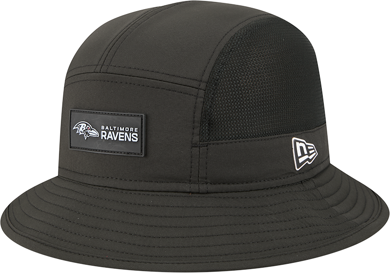 Baltimore Ravens 2025 Sideline Hot Weather Bucket Hat