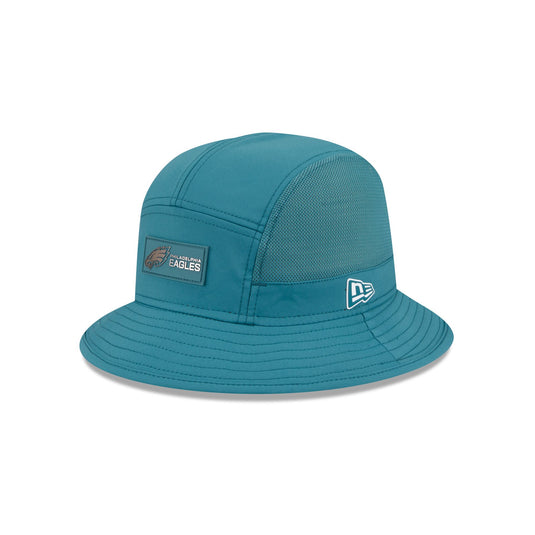 Philadelphia Eagles 2025 Sideline Hot Weather Bucket Hat - New Era Cap