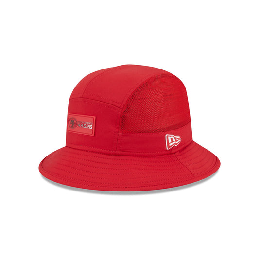 San Francisco 49ers 2025 Sideline Hot Weather Bucket Hat - New Era Cap