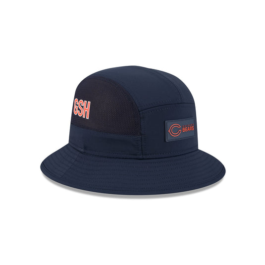 Chicago Bears 2025 Sideline Hot Weather Bucket Hat - New Era Cap