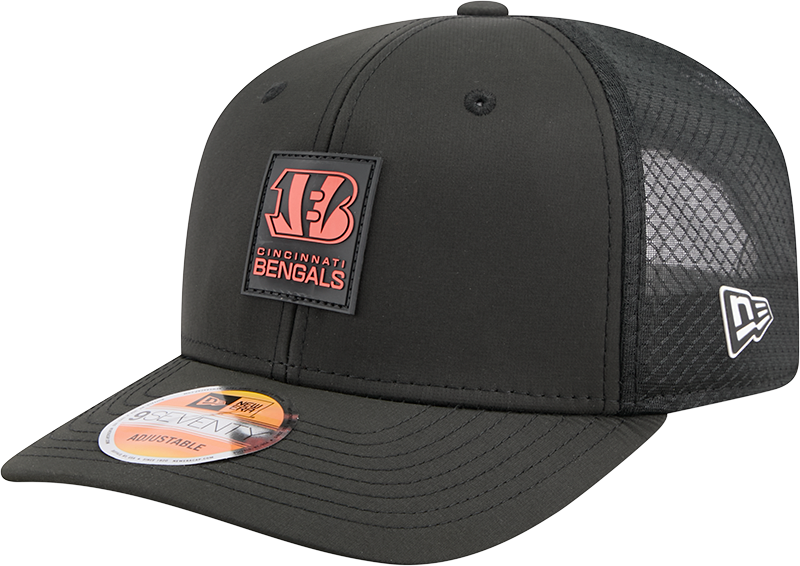 Cincinnati Bengals 2025 Sideline Hot Weather 9SEVENTY Trucker Hat