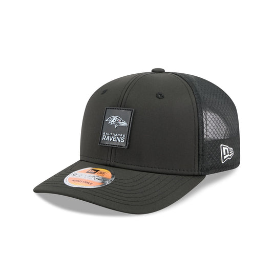 Baltimore Ravens 2025 Sideline Hot Weather 9SEVENTY Trucker Hat - New Era Cap