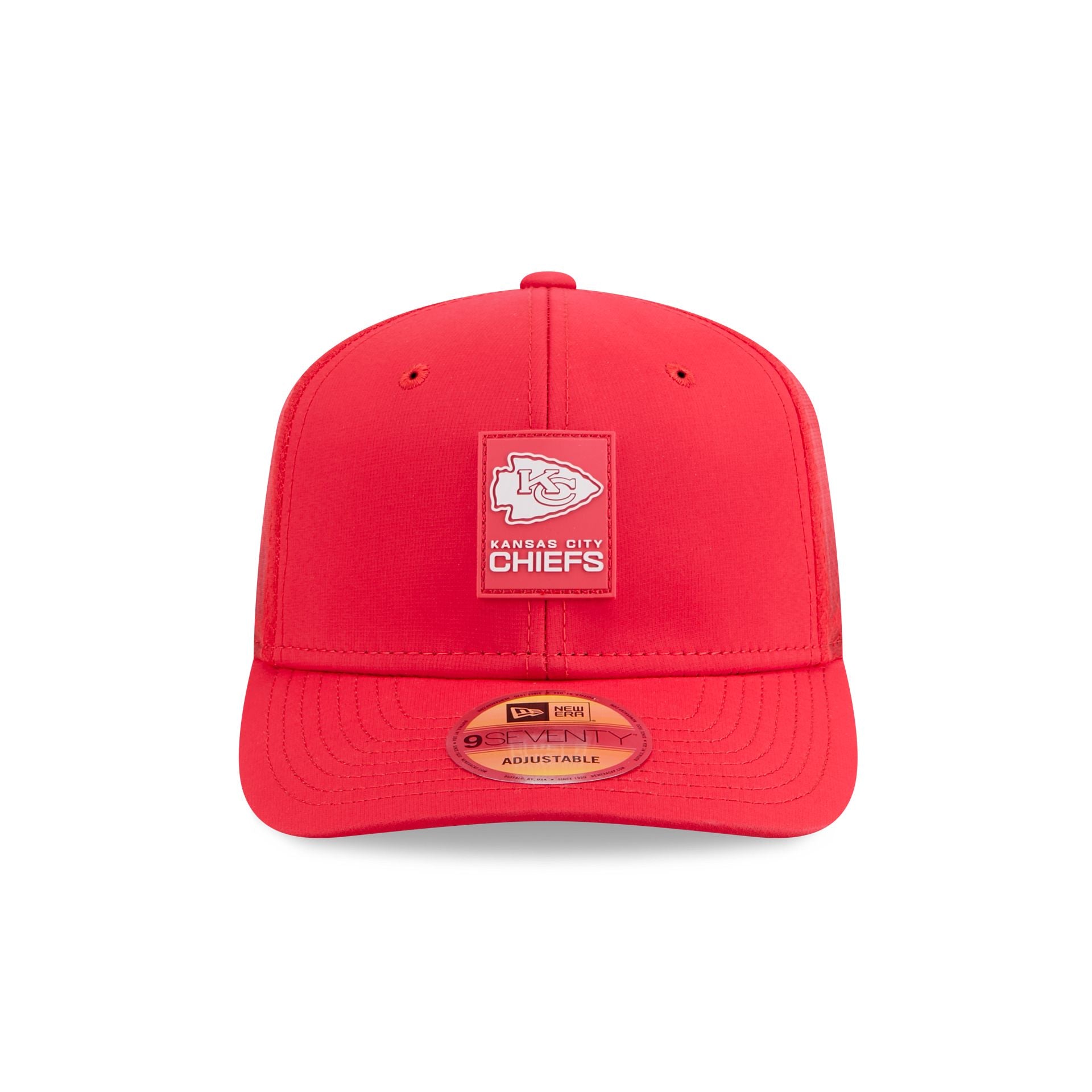 Kansas City Chiefs 2025 Sideline Hot Weather 9SEVENTY Trucker Hat
