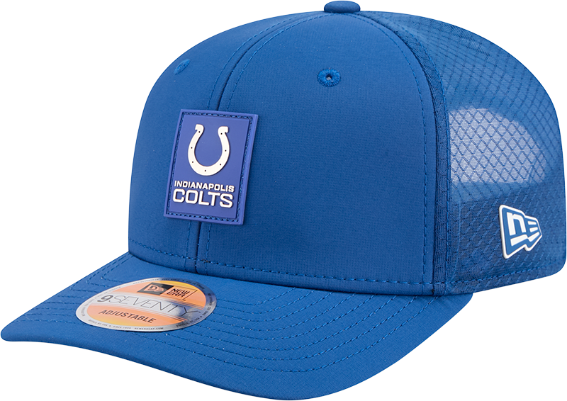 Indianapolis Colts 2025 Sideline Hot Weather 9SEVENTY Trucker Hat