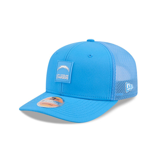 Los Angeles Chargers 2025 Sideline Hot Weather 9SEVENTY Trucker Hat - New Era Cap