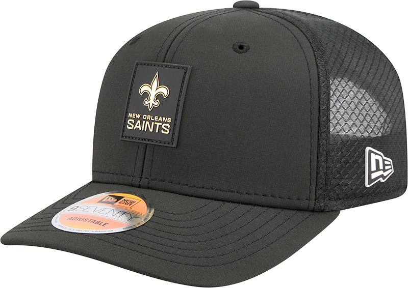 New Orleans Saints 2025 Sideline Hot Weather 9SEVENTY Trucker Hat