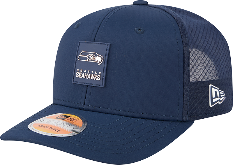 Seattle Seahawks 2025 Sideline Hot Weather 9SEVENTY Trucker Hat